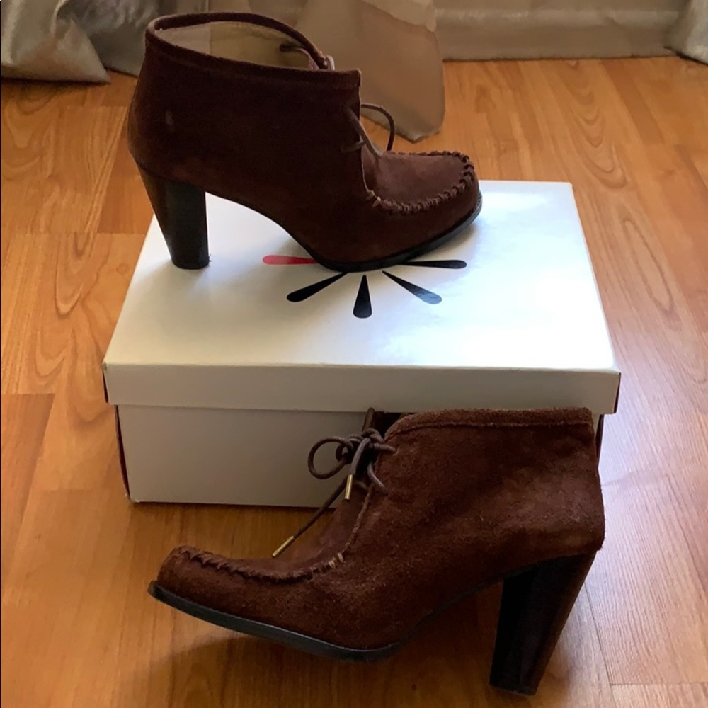 Real suede leather Isaac Mizrahi